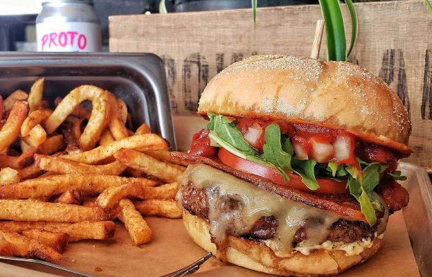 Chipotle BBQ Bacon Burger